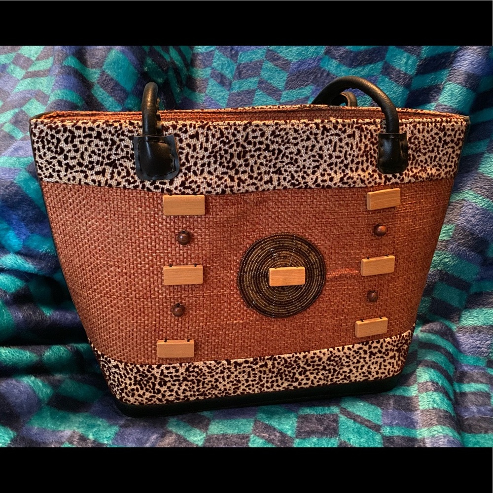 Handmade Kenyan tote
